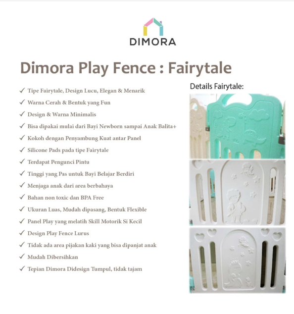  Dimora Fairytale 10+2 White & Gray