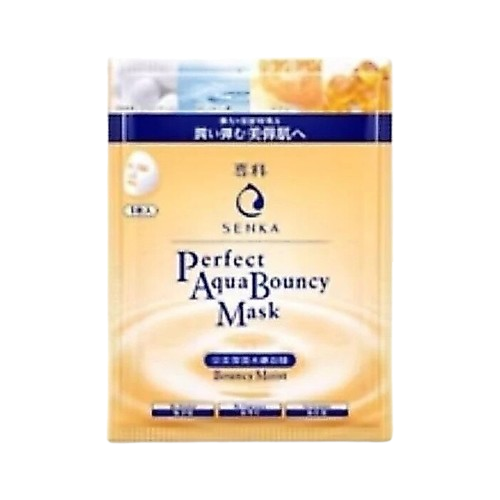 Senka Perfect Aqua Bouncy Moist Mask  1