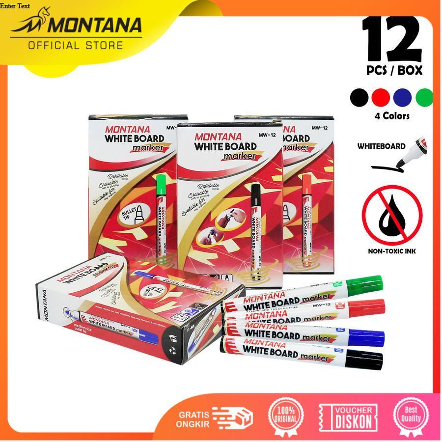 Kalawatu Prima MONTANA Whiteboard Marker MW-12