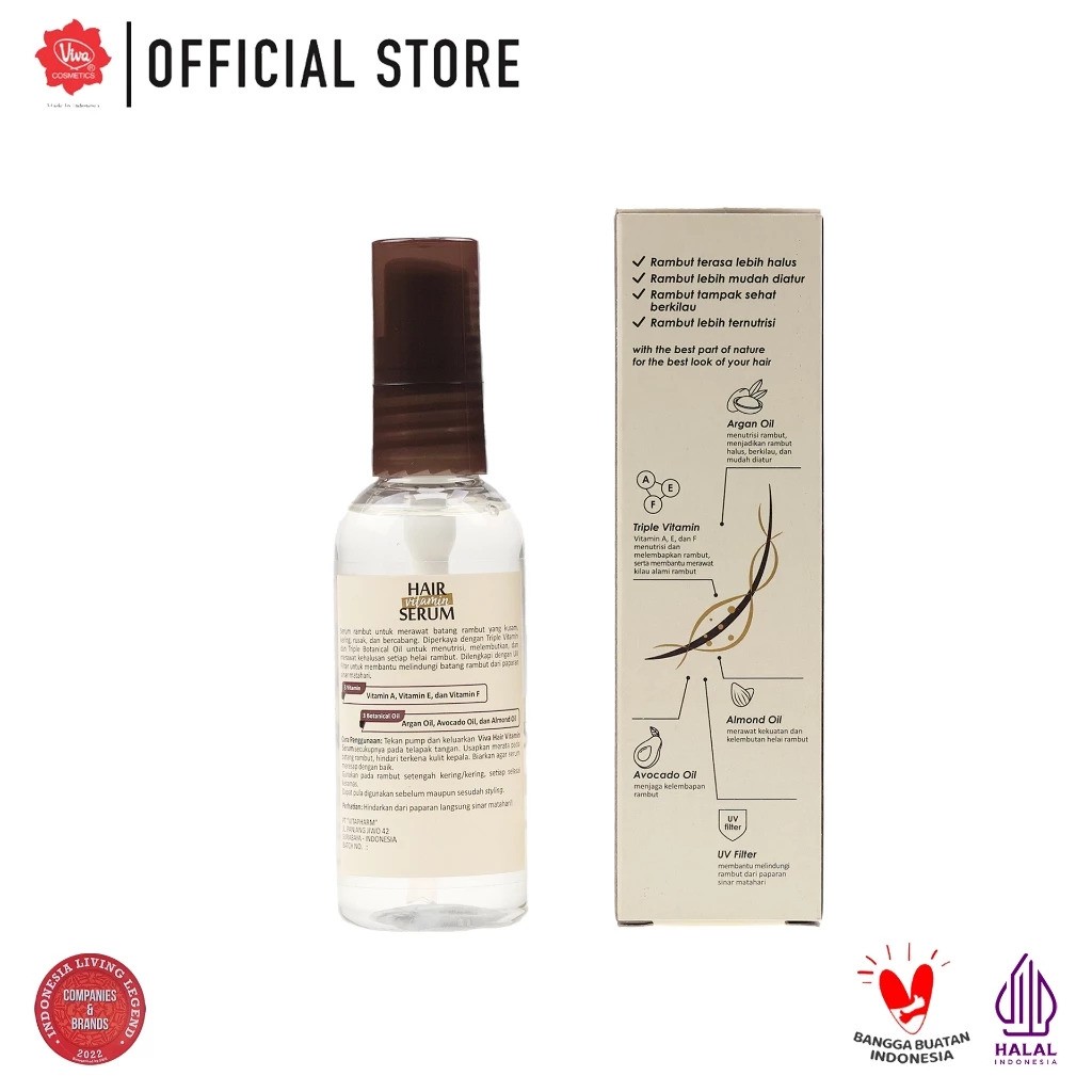 Vitapharm Viva Hair Vitamin Serum with UV Filter