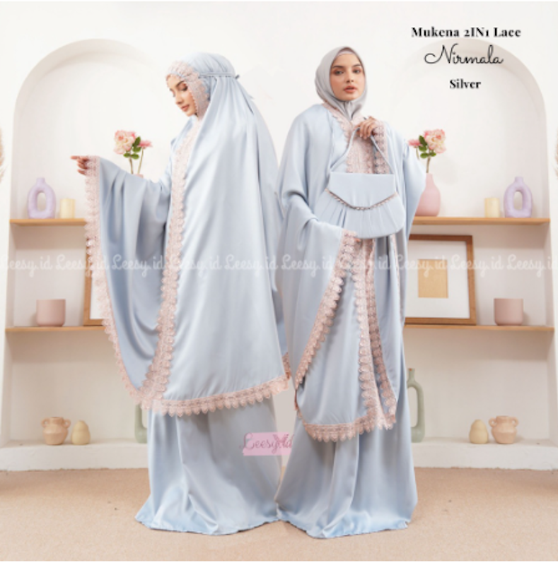 Mukena Dewasa 2in1 Nirmala Silk Premium 3