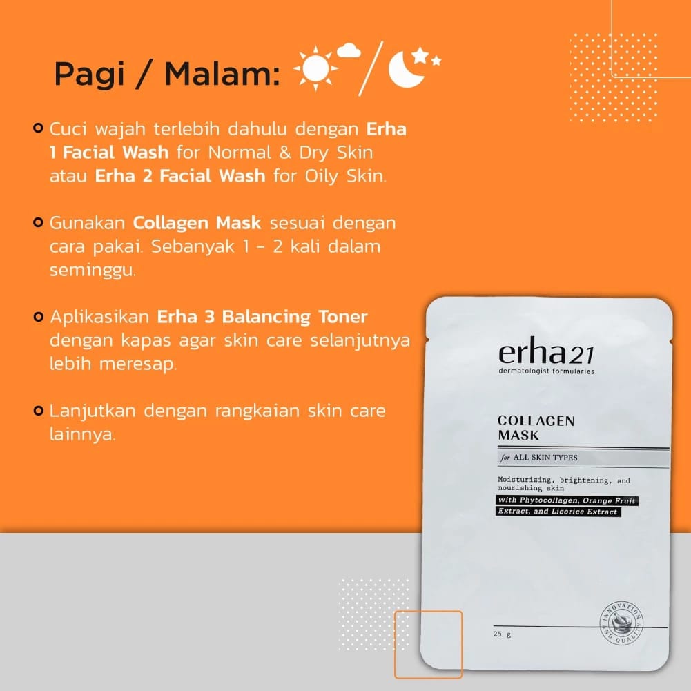 ERHA Clinic Indonesia ERHA Collagen Mask