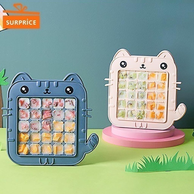 Surprice Cetakan Wadah Es Batu 25 Kotak Plastik