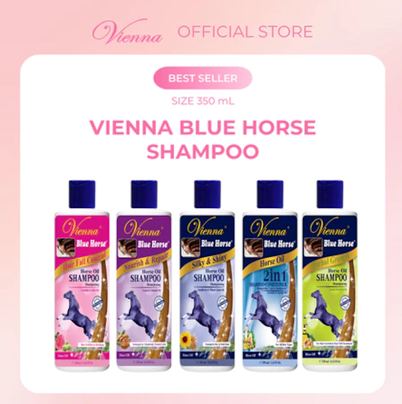 Vienna Blue Horse Shampoo Silky & Shiny 3