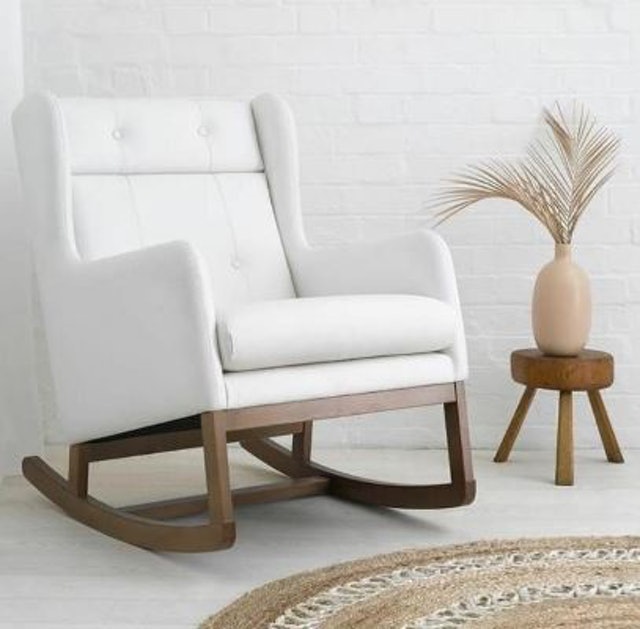  Shabby Rocking Sofa Plus Puff