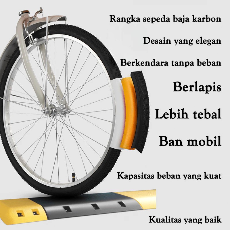  Anchi Sepeda Dewasa Ukuran 26 Inch Sepeda Kota