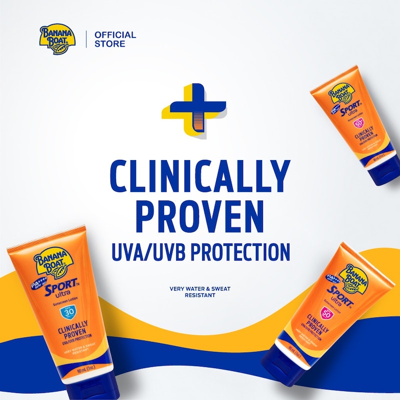 Edgewell Personal Care Brands BANANA BOAT Sport Ultra Sunscreen SPF 50+ PA++++