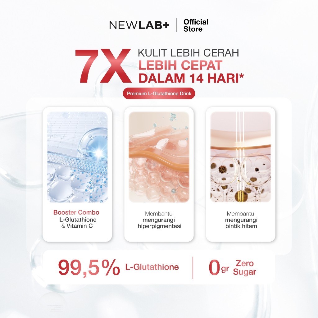 Akselerasi Sumber Berkah Newlab Brightlogy C-Gluta 360 Boost