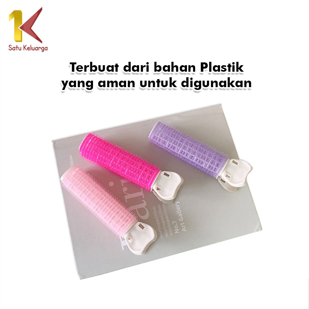 Satu Keluarga  Satu Keluarga Jepit Roll Rambut 2 in 1 C488 