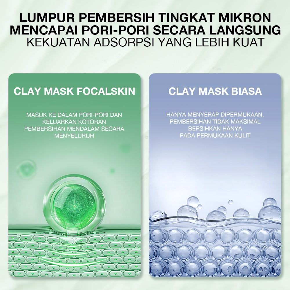 Focallure Commerce Focalskin Cleansing & Soothing Clay Mask