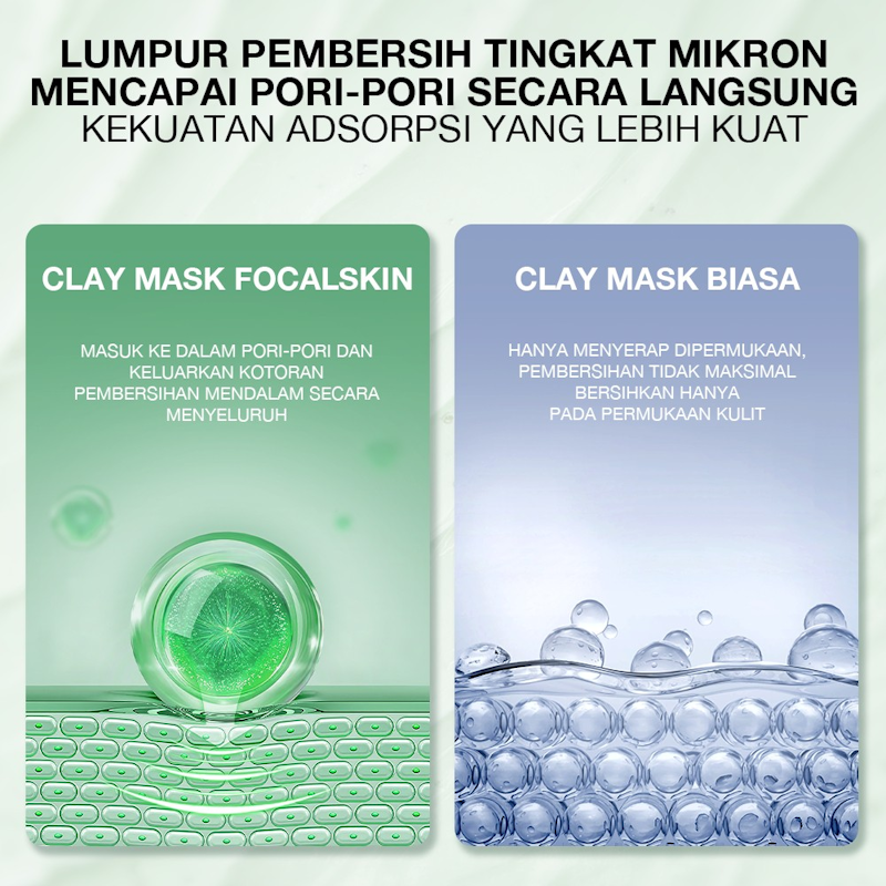 Focalskin Cleansing & Soothing Clay Mask 4
