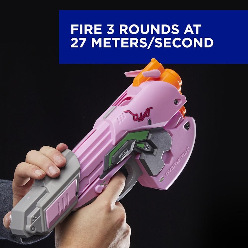 Nerf Overwatch D.Va Rival Blaster 4