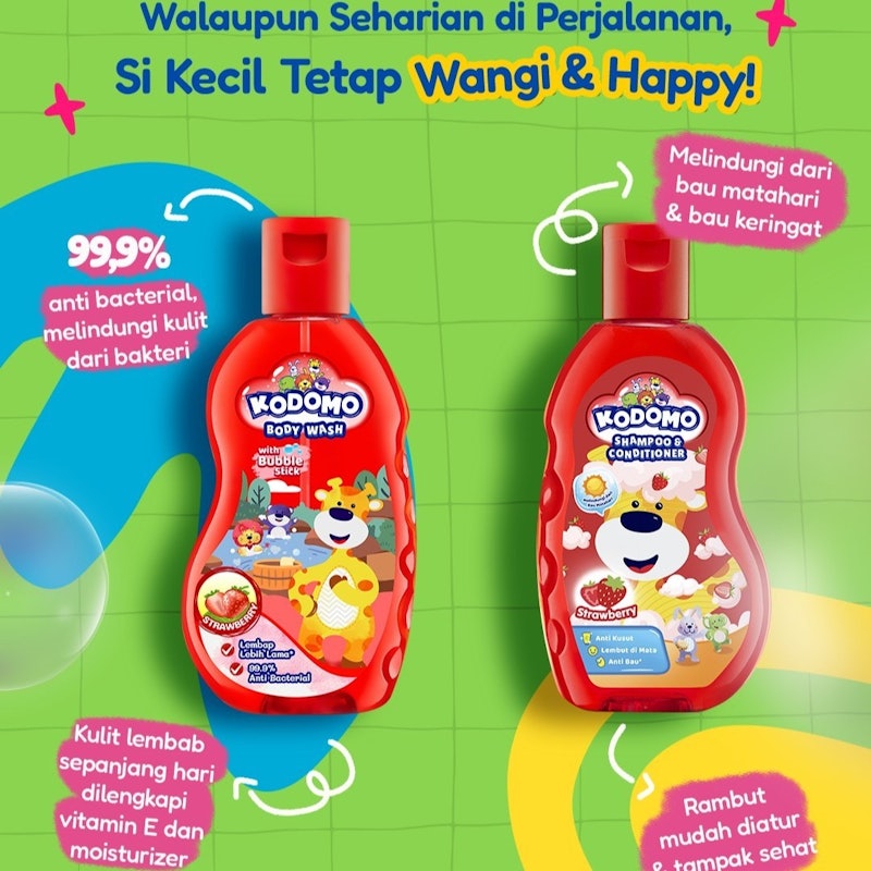 Shampoo & Conditioner Strawberry 4