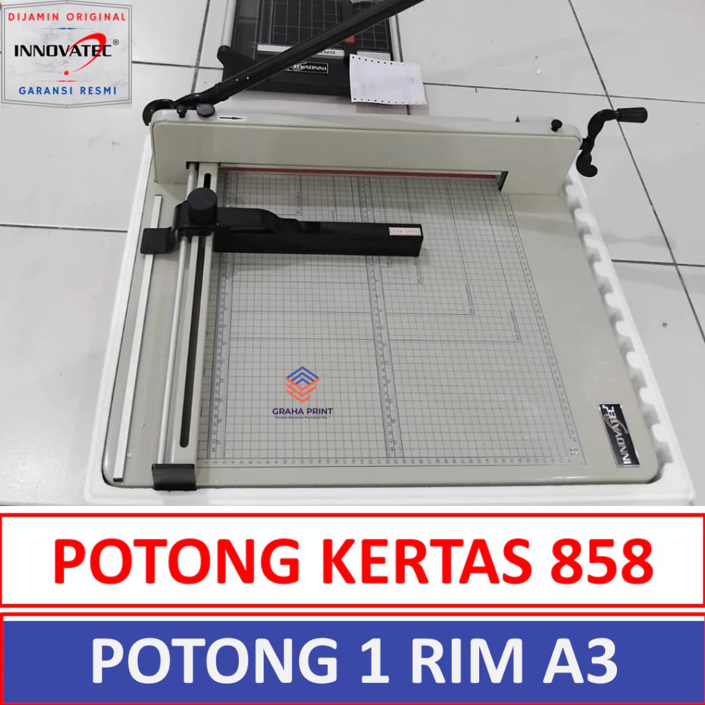 Innovatec Indonesia Innovatec Mesin Pemotong Kertas Manual  858