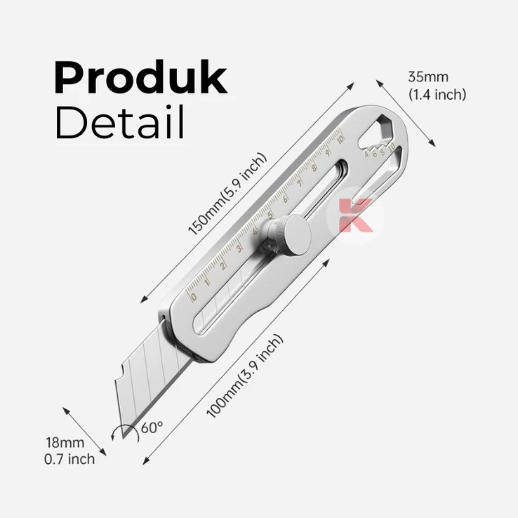 KODAI Cutter Stainless 6 In 1 4