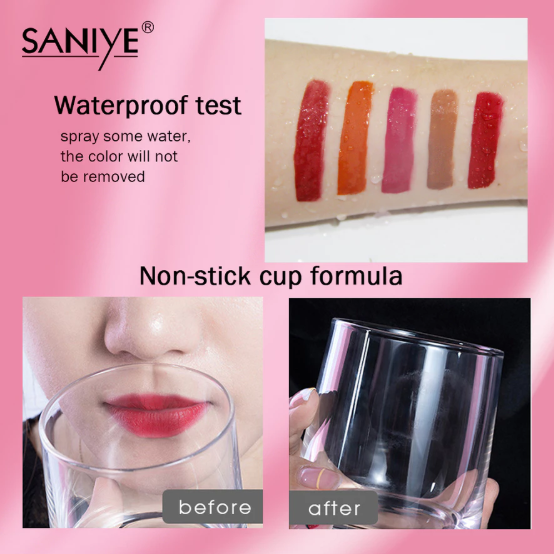 Saniye Matte Lipstik Mini Kapsul #2 Cocoa Orange 4