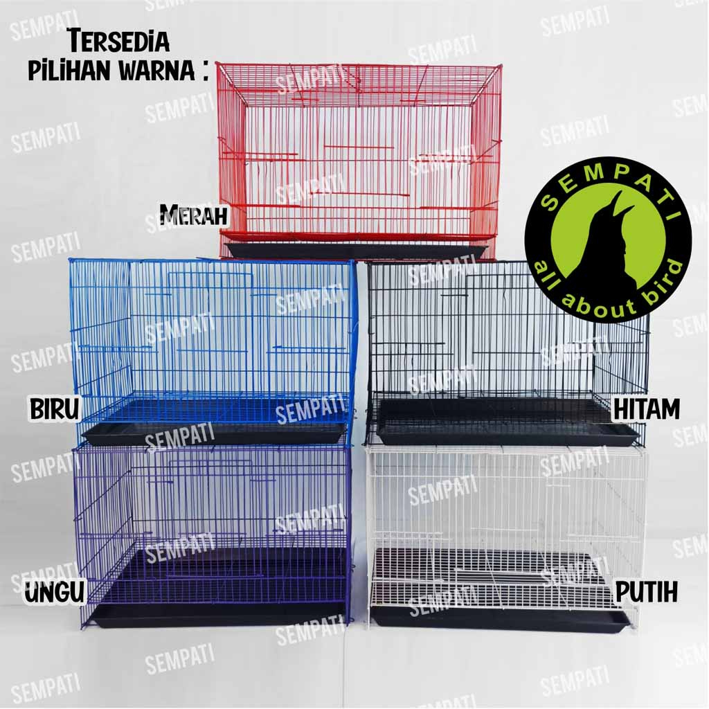  Sangkar Burung Besi Umbaran Size M