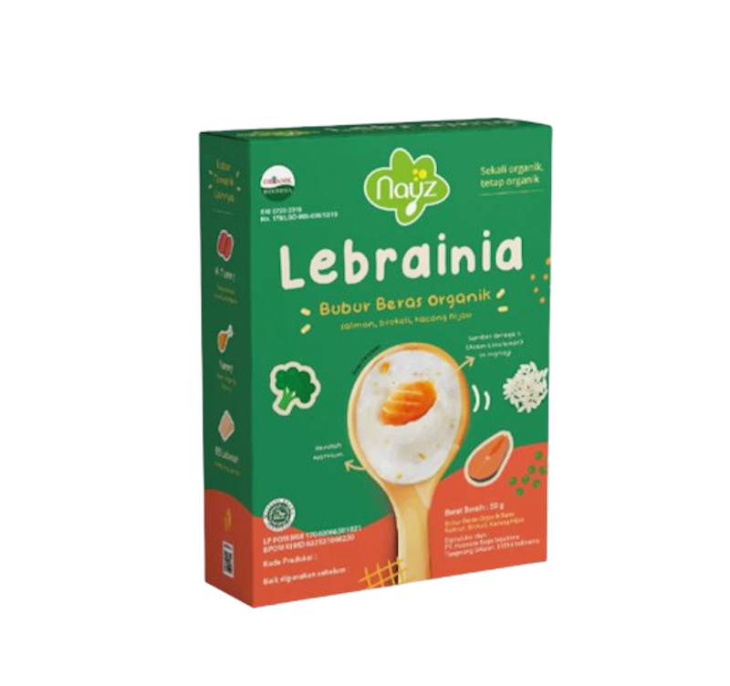 Nayz Lebrainia Bubur Beras Organik 1