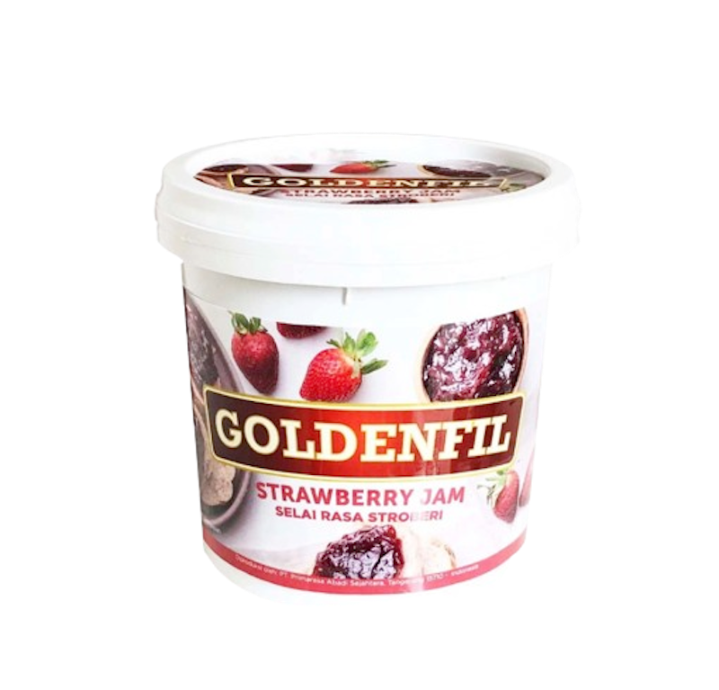 Goldenfil Strawberry Jam 1 kg 1