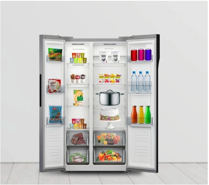 Hartono Istana Teknologi Polytron Kulkas Side By Side New Belleza Inverter PRS 480X