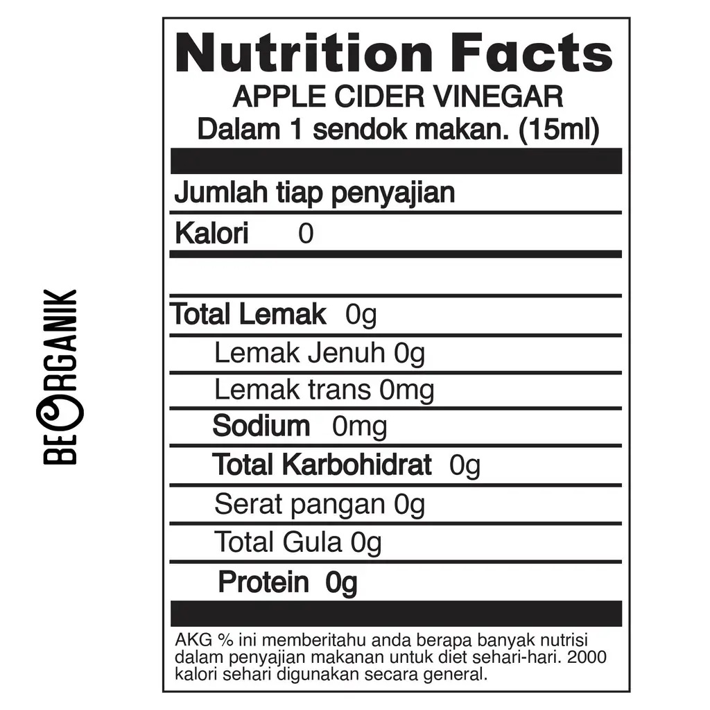 Beorganik Beorganik Apple Cider Vinegar
