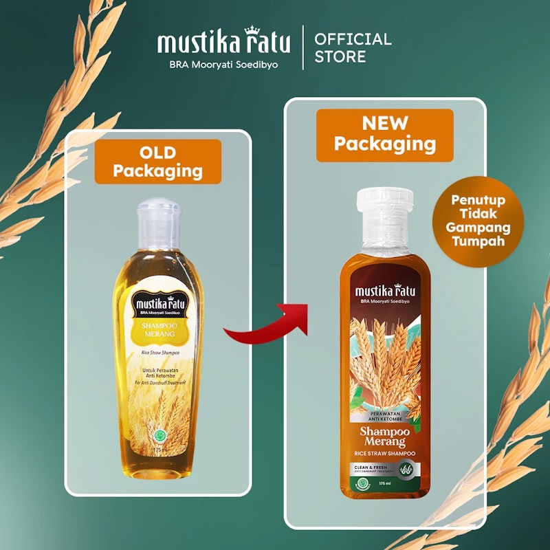 Mustika Ratu Shampoo Merang