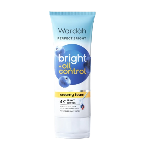 Wardah ｜ Perfect Bright Creamy Foam Bright + Oil Control