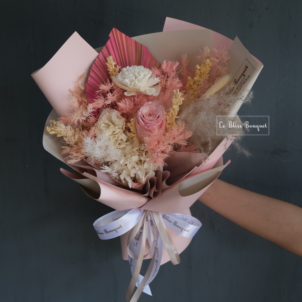 Infinity Rose Everlasting Bouquet Special Val's Day 2
