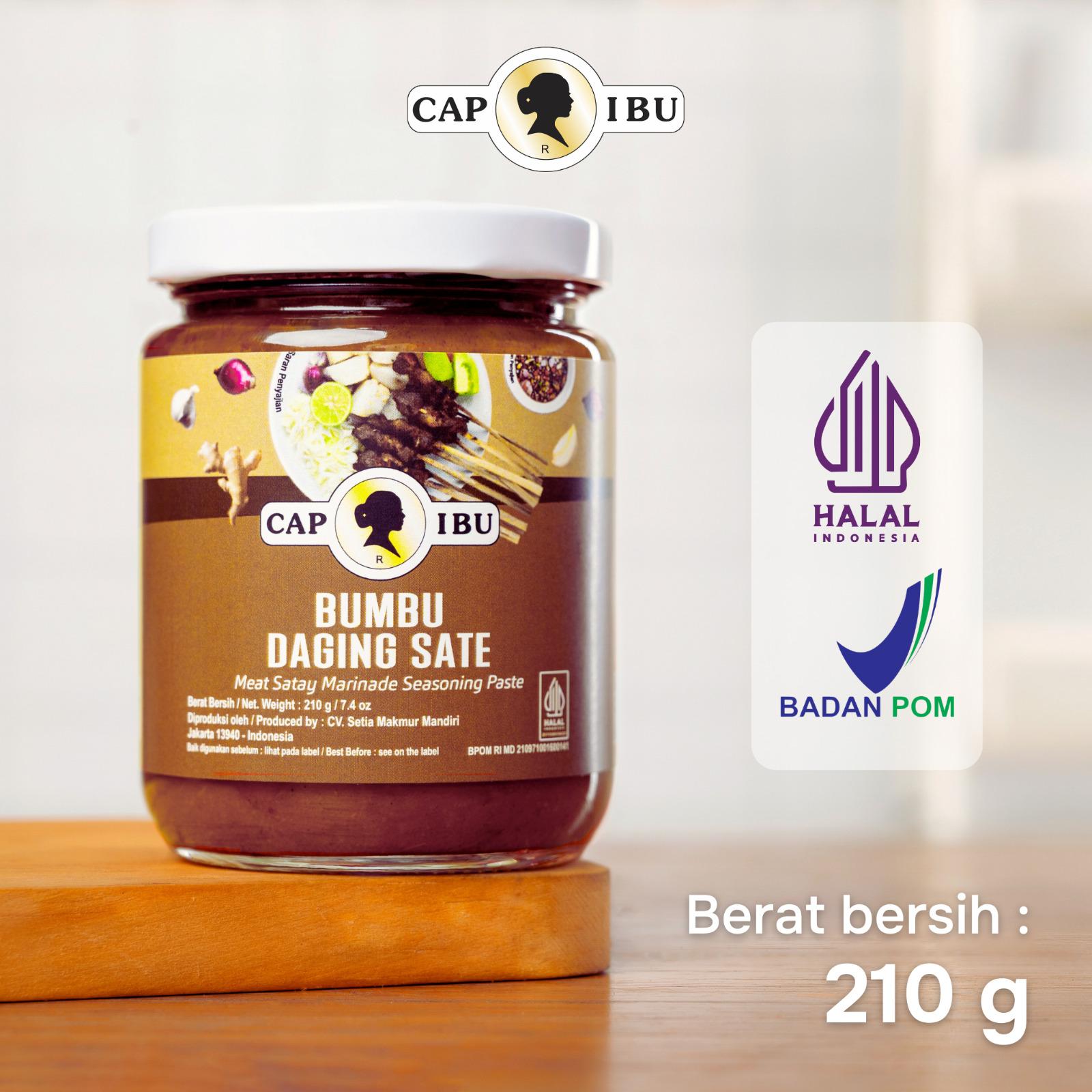 Setia Makmur Mandiri CAP IBU Bumbu Daging Sate