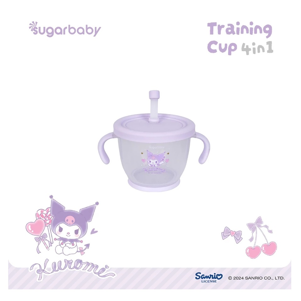 Kindalin Utama International Sugarbaby Training Cup 4 in 1 Sanrio Collection