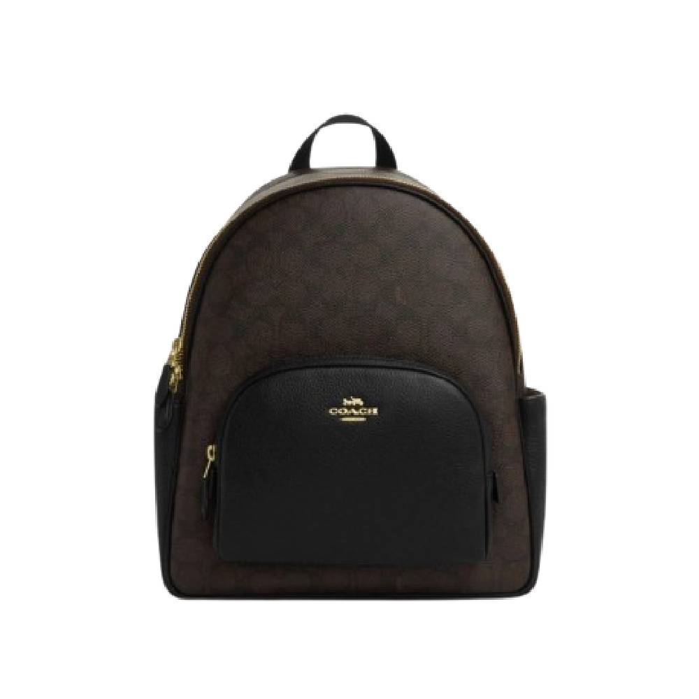 Coach Court Backpack In Signature