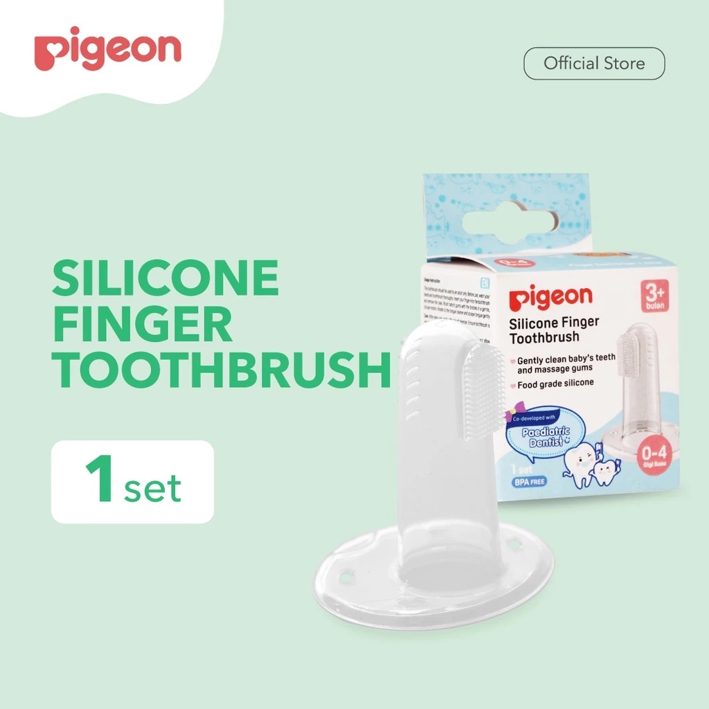Pigeon  Pigeon Silicone Finger Toothbrush