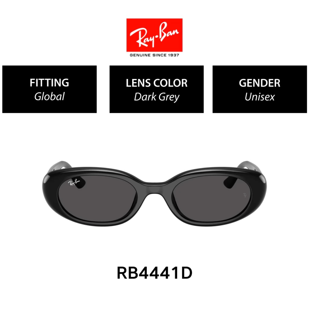 Ray-Ban BIO-BASED Sunglasses in Black and Dark Grey 5