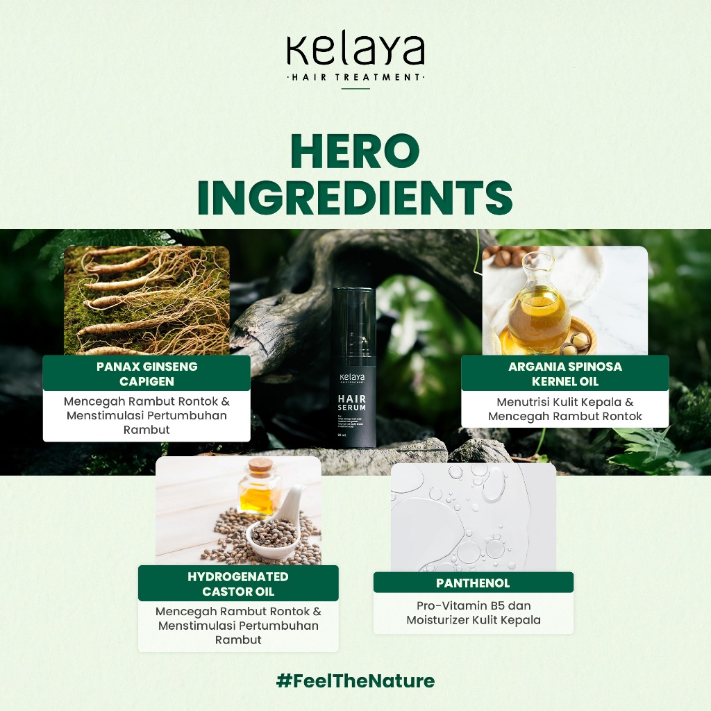 Inovasi Teknologi Kosmetika Kelaya Hair Serum