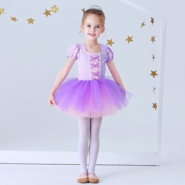 Baju balet Kostum Ballet Putri Princess RAPUNZEL  3