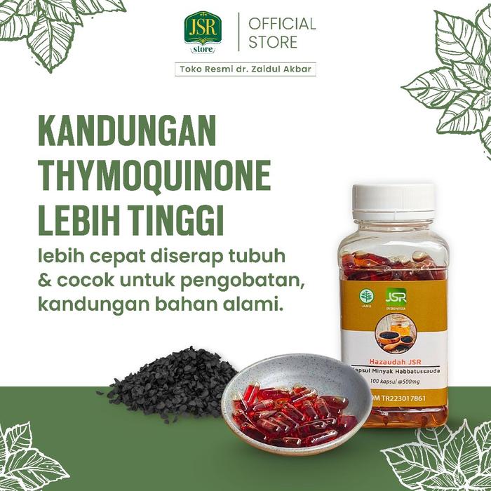 JSR  JSR Hazaudah Habbatussauda Oil