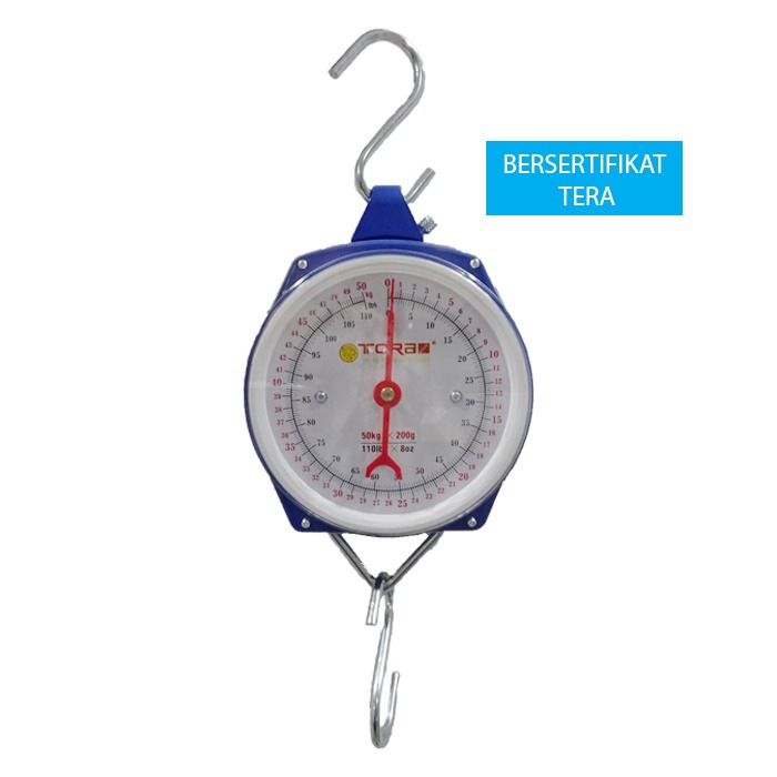  TORA Timbangan Gantung Pegas Jarum Analog 