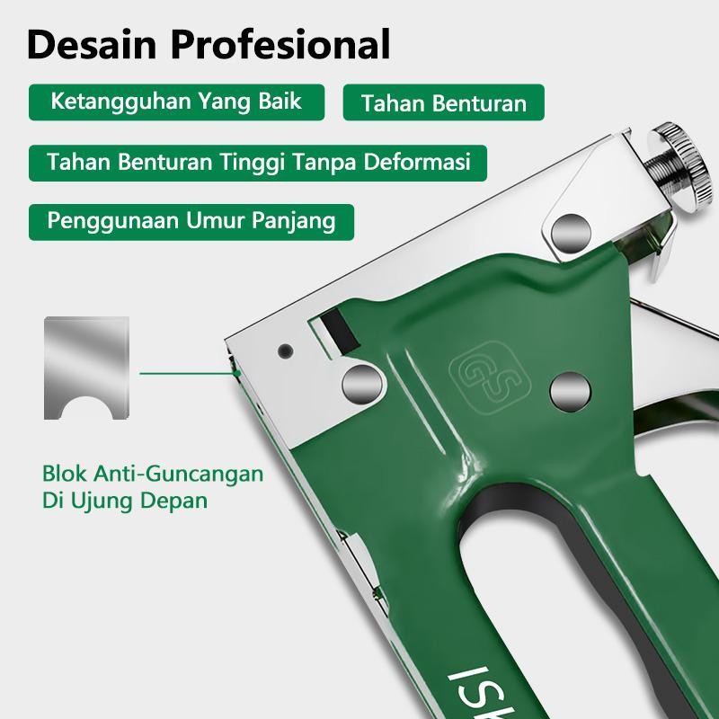 Isku Teknologi Indonesia ISKU 3 In 1 Tacker Stapler