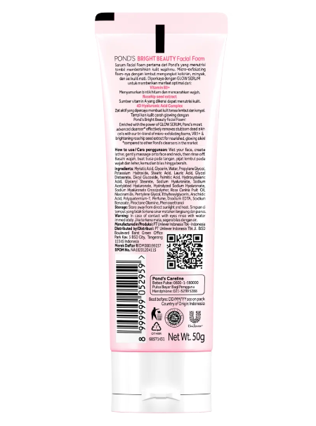 Unilever Pond's Bright Beauty Facial Foam