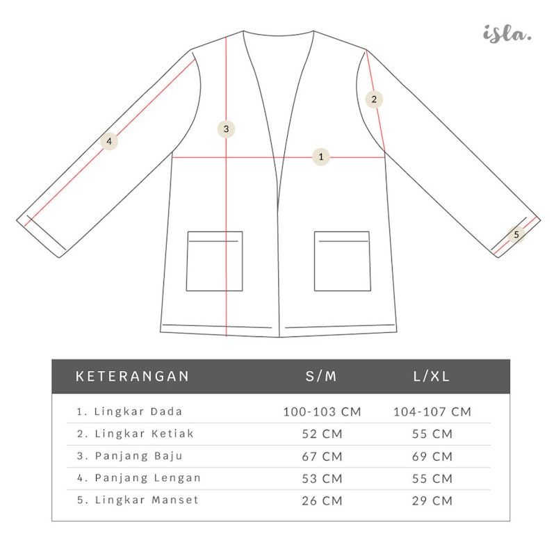 Isla Frisya Outer Cardigan Baby Terry Cotton 4