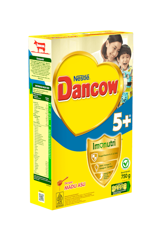 DANCOW 5+ Imunutri Madu 3