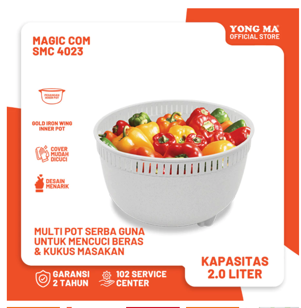 Yong Ma Electronics Rice Cooker SMC 4023