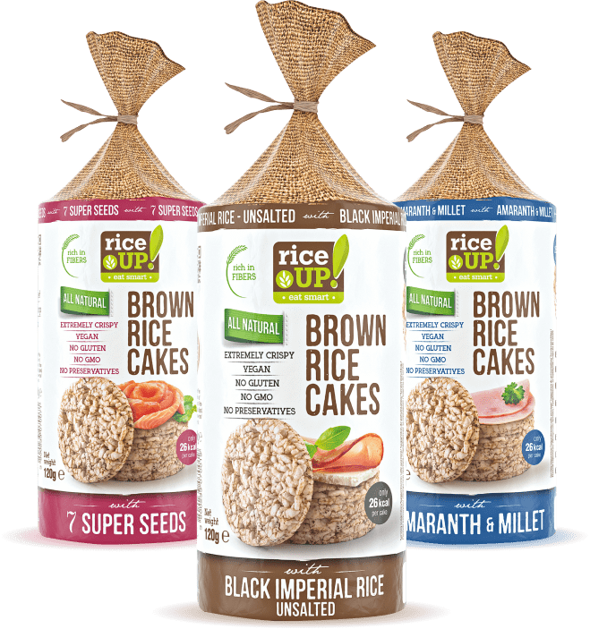 Rice Up! Brown Rice Cakes