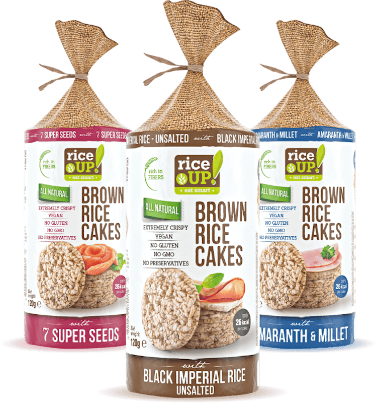 Rice Up! Brown Rice Cakes 1
