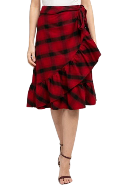 EDITION WOMEN ES16 Flannel Skirt 2