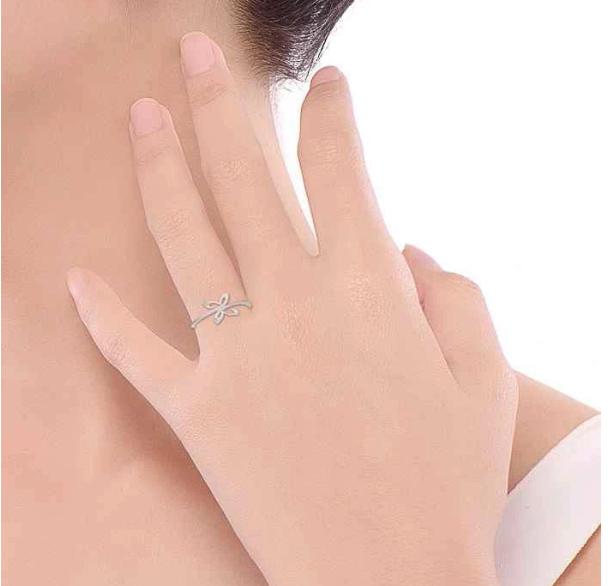 Berlian Abadi Korpora Diamond & Co. Diamond Ladies Ring White Gold DRF0108