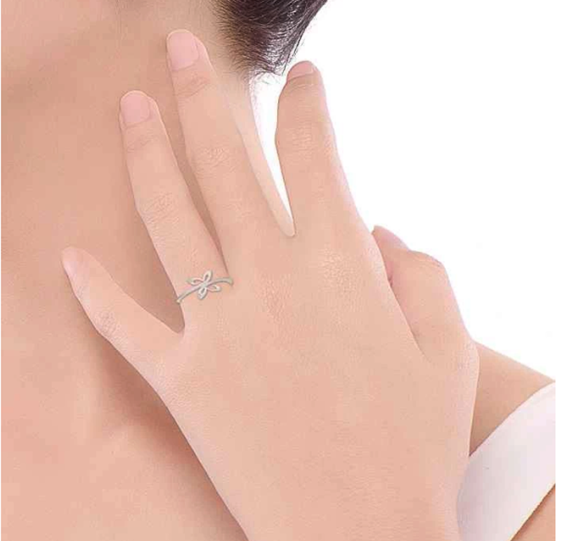 Diamond & Co. Diamond Ladies Ring White Gold 3