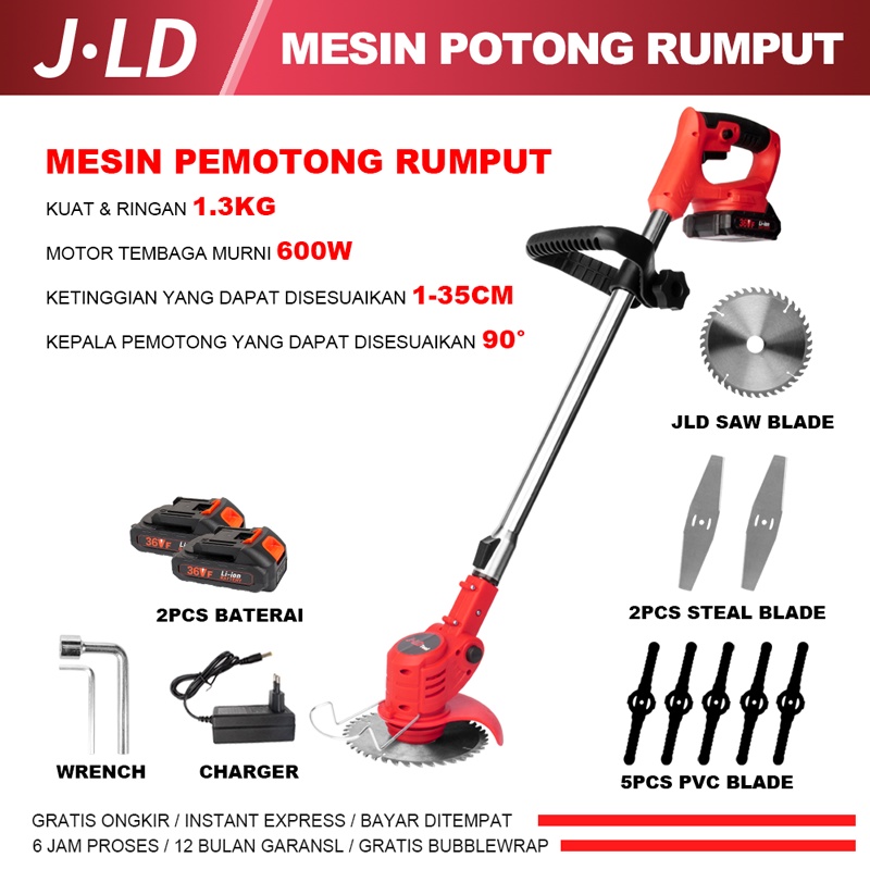 JLD Power Tools JLD Mesin potong rumput 36VF
