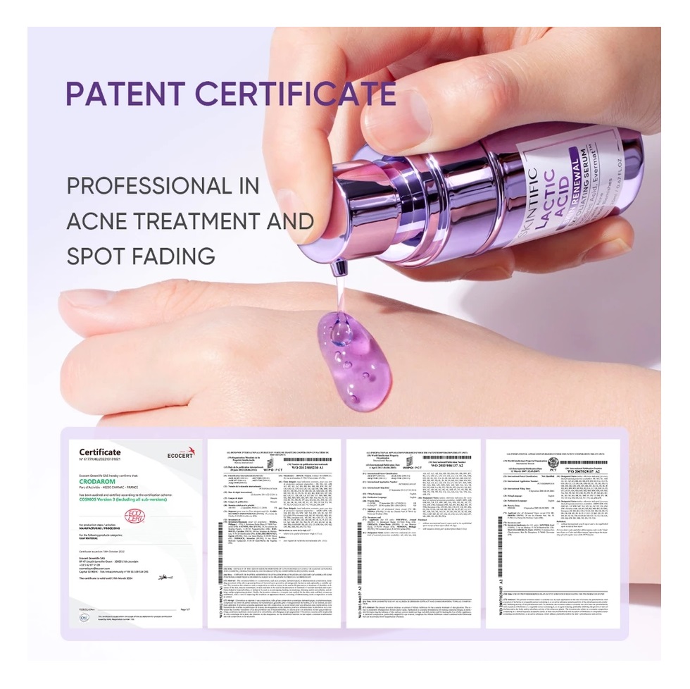 SKINTIFIC Cosmetics SKINTIFIC Lactic Acid Skin Renewal Exfoliating Serum