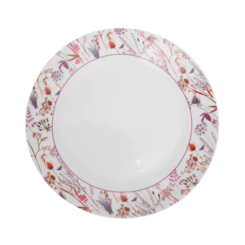 Home Center Indonesia Selma 25.4 Cm Shannon Piring Makan Flower B